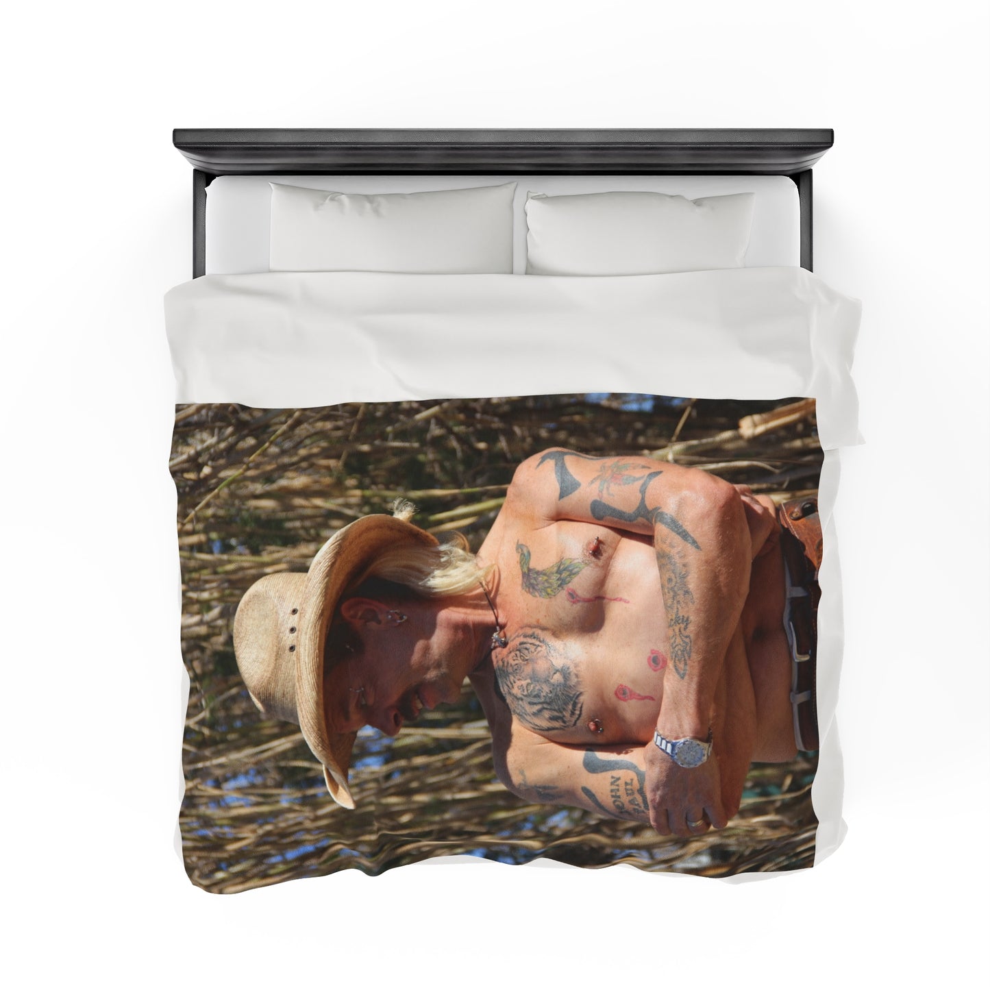 Tiger King Blanket by Joe Exotic - Velveteen