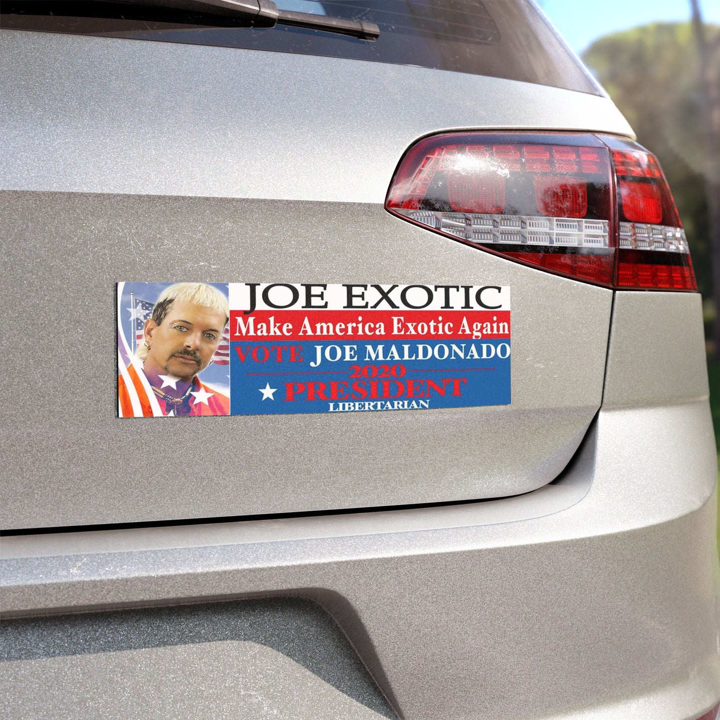 Joe Exotic 2020 Presidential Campaign- Bumper Sticker/Magnet