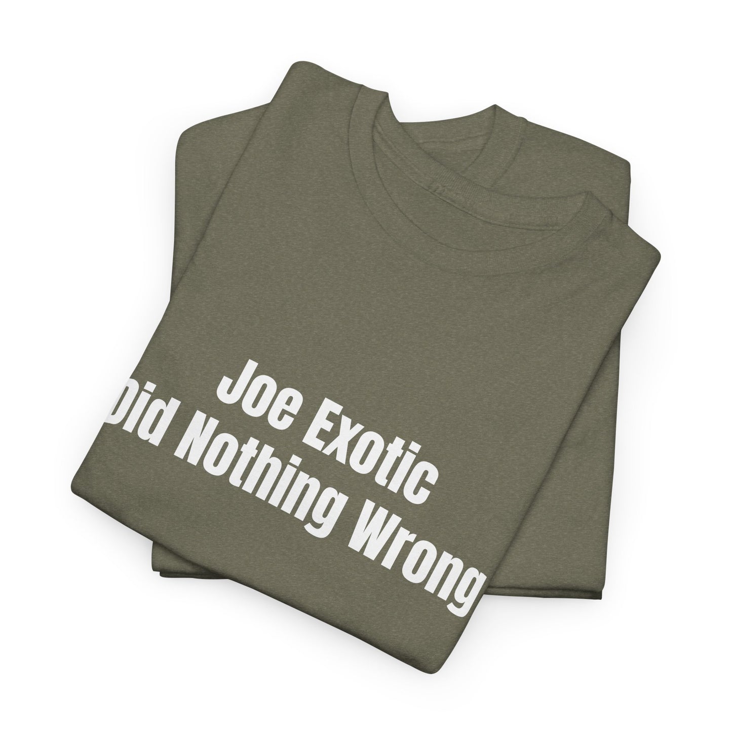 Joe Exotic Did Nothing Wrong Shirt