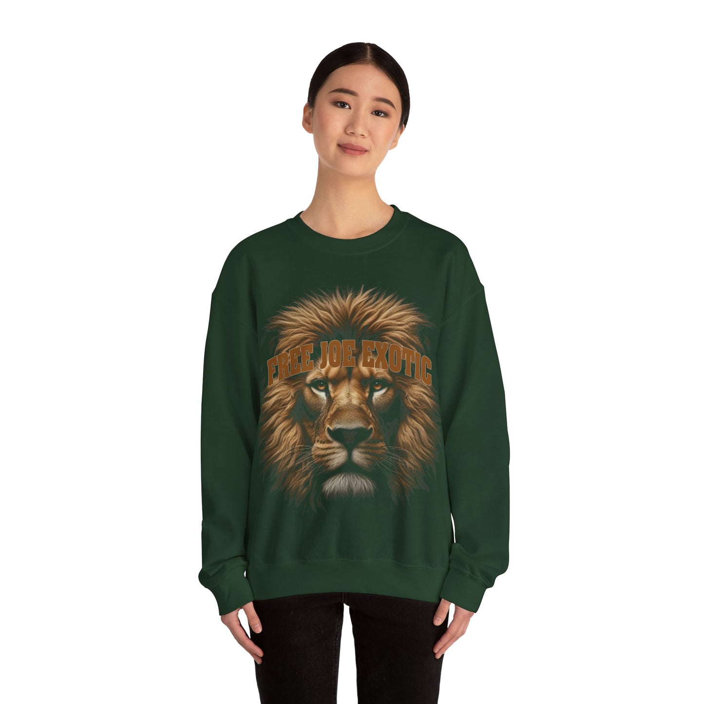 Joe Exotic Majestic Roar Lion Sweatshirt