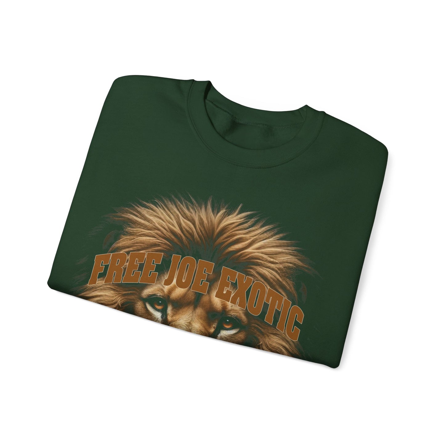 Joe Exotic Majestic Roar Lion Sweatshirt