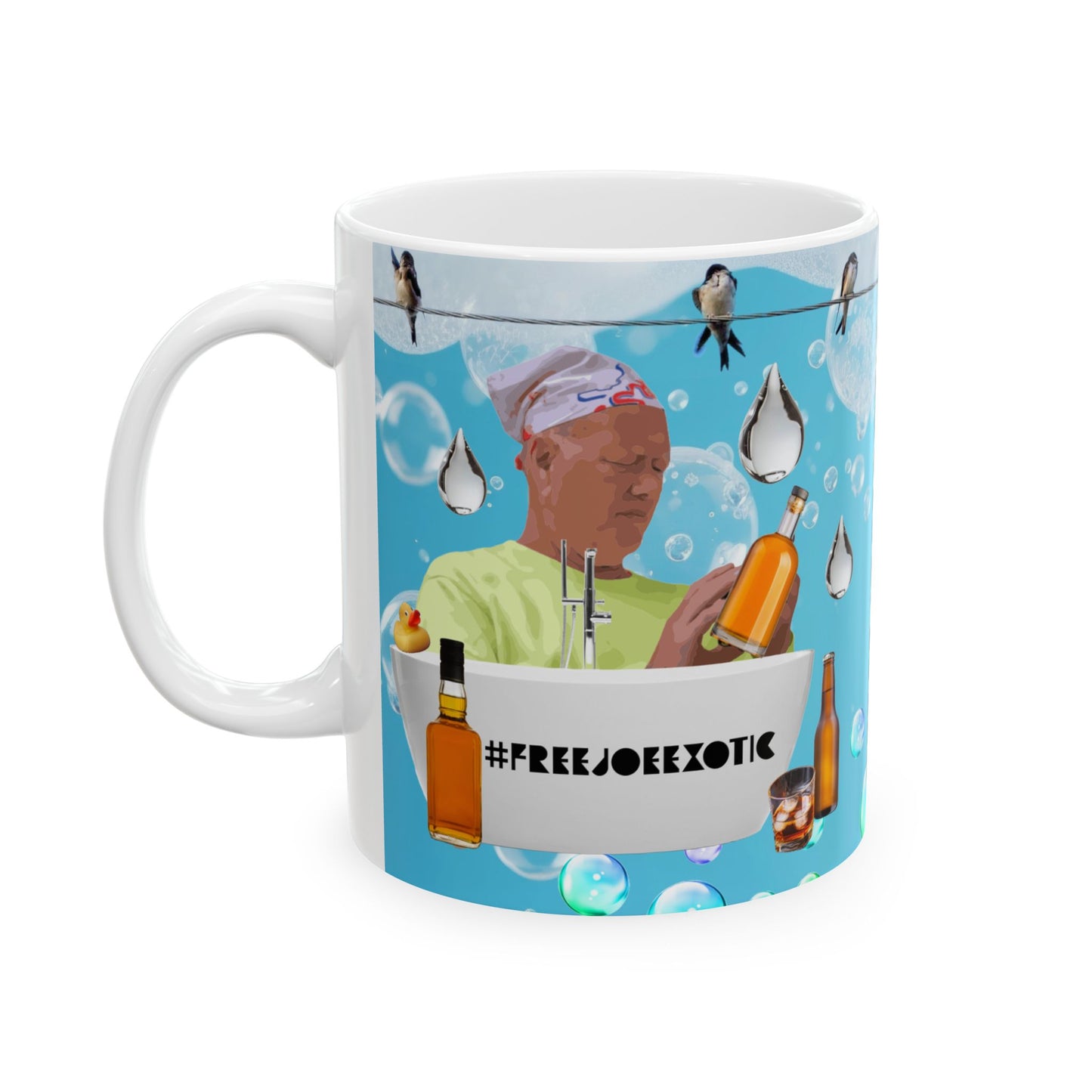 Hit Man of Tiger King Takes Bath Coffee Mug