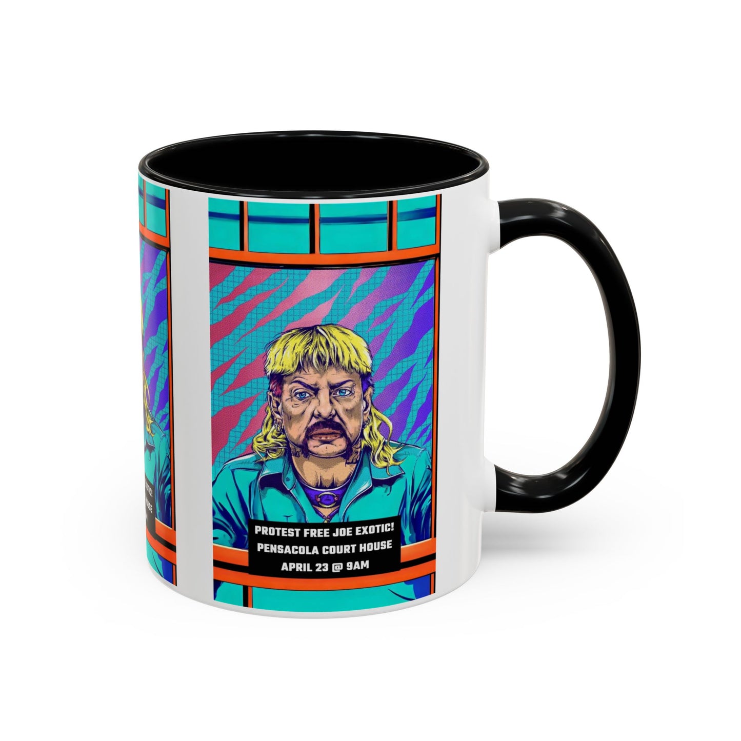 Protest Free Joe Exotic Mug: Pensacola Court House April 23 @ 9AM