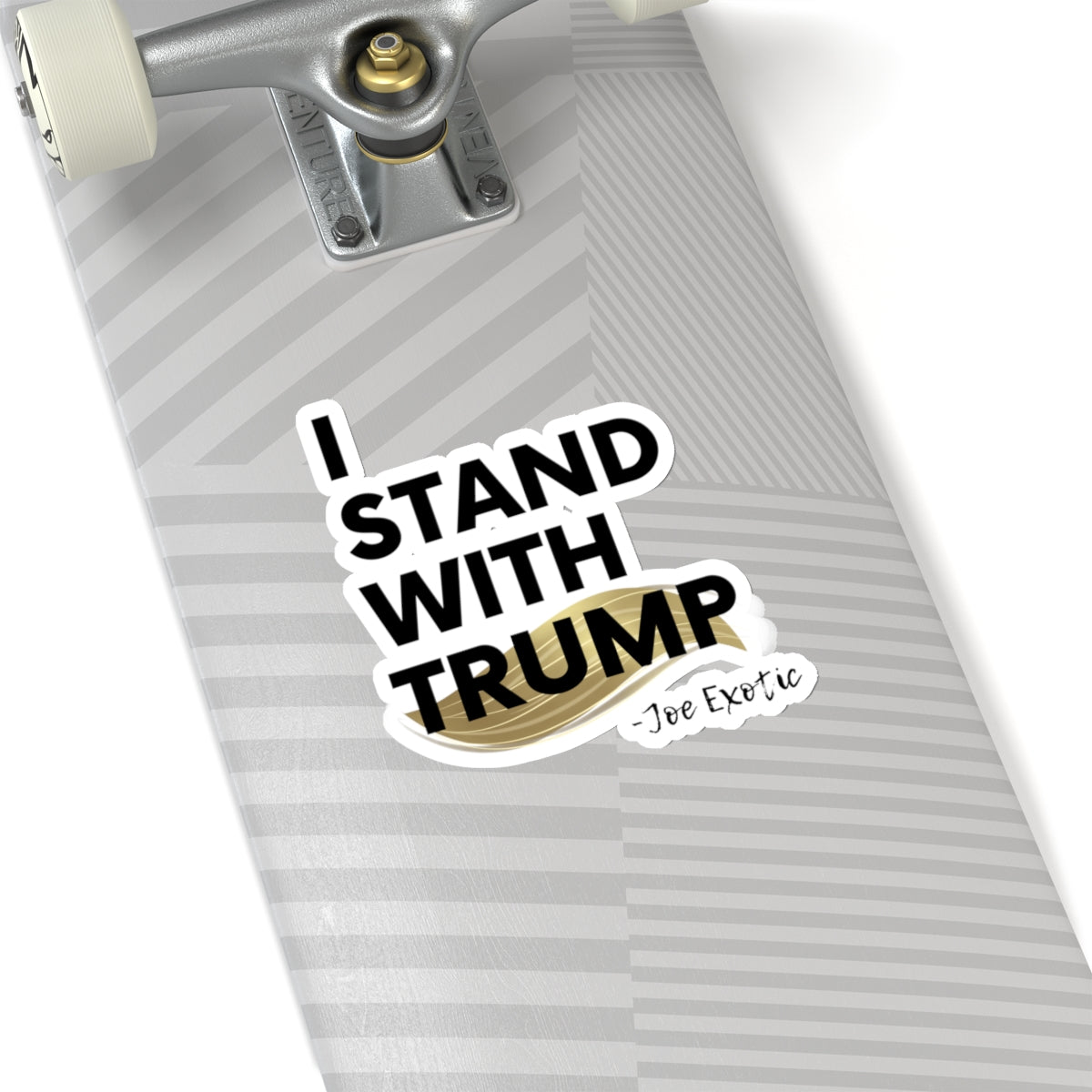 "I Stand with Trump - Joe Exotic" Sticker