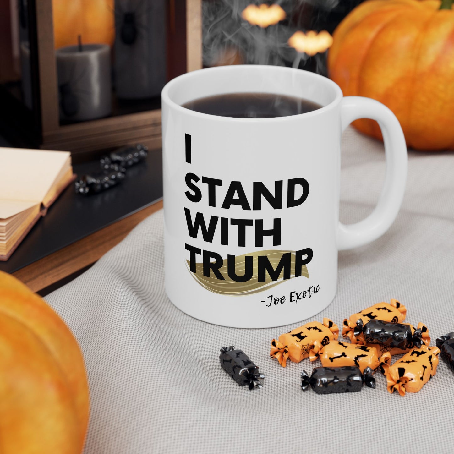 "I Stand with Trump - Joe Exotic" Coffee Mug