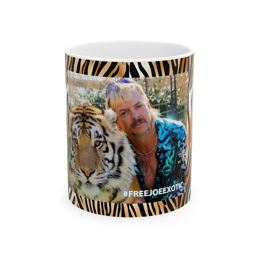 Free Joe Exotic Ceramic Coffee Mug