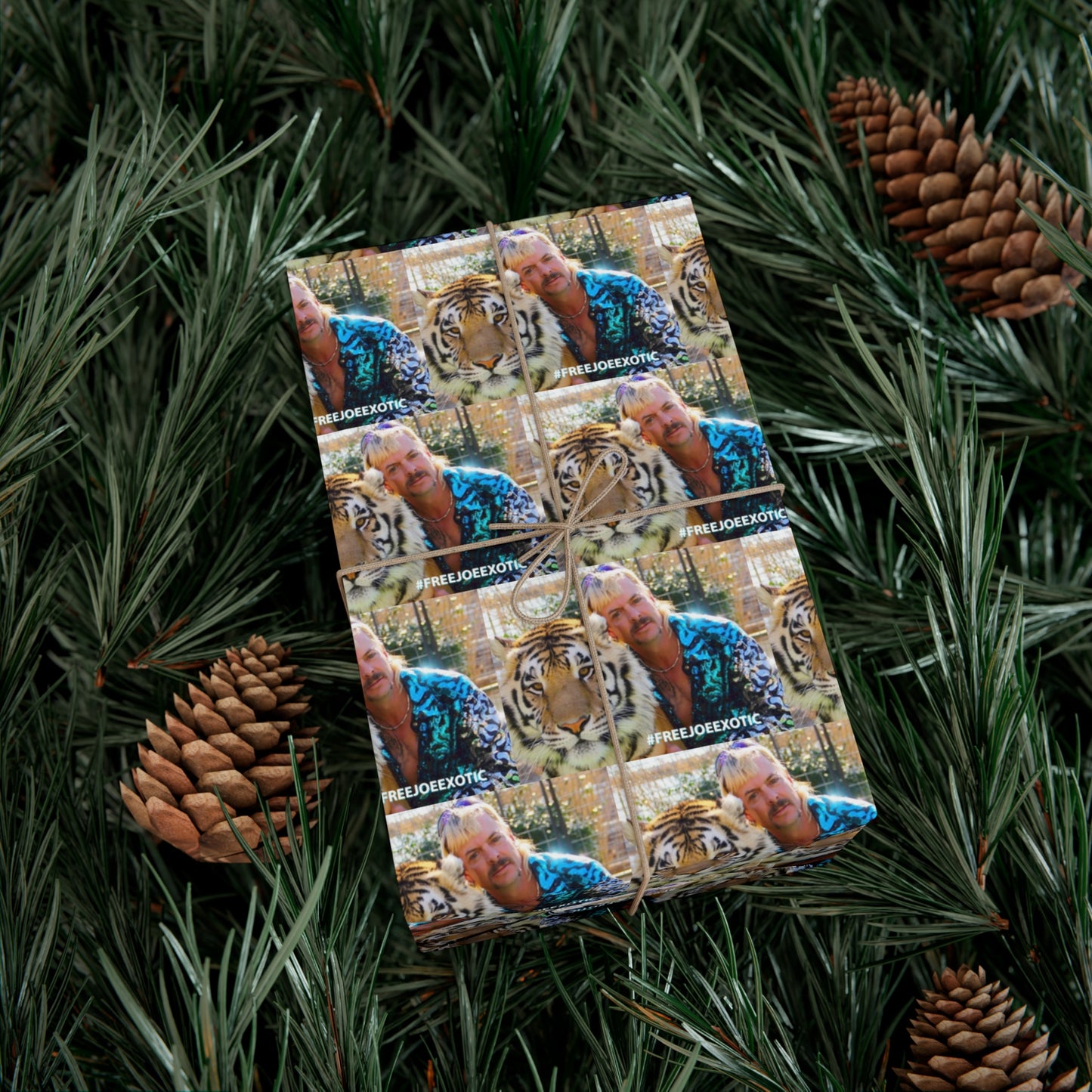 Wrapping Paper Joe Exotic Tiger King