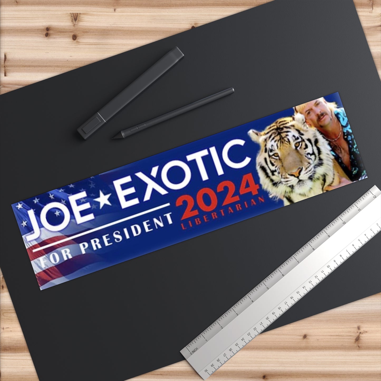 Joe Exotic For President 2024 Bumper Sticker