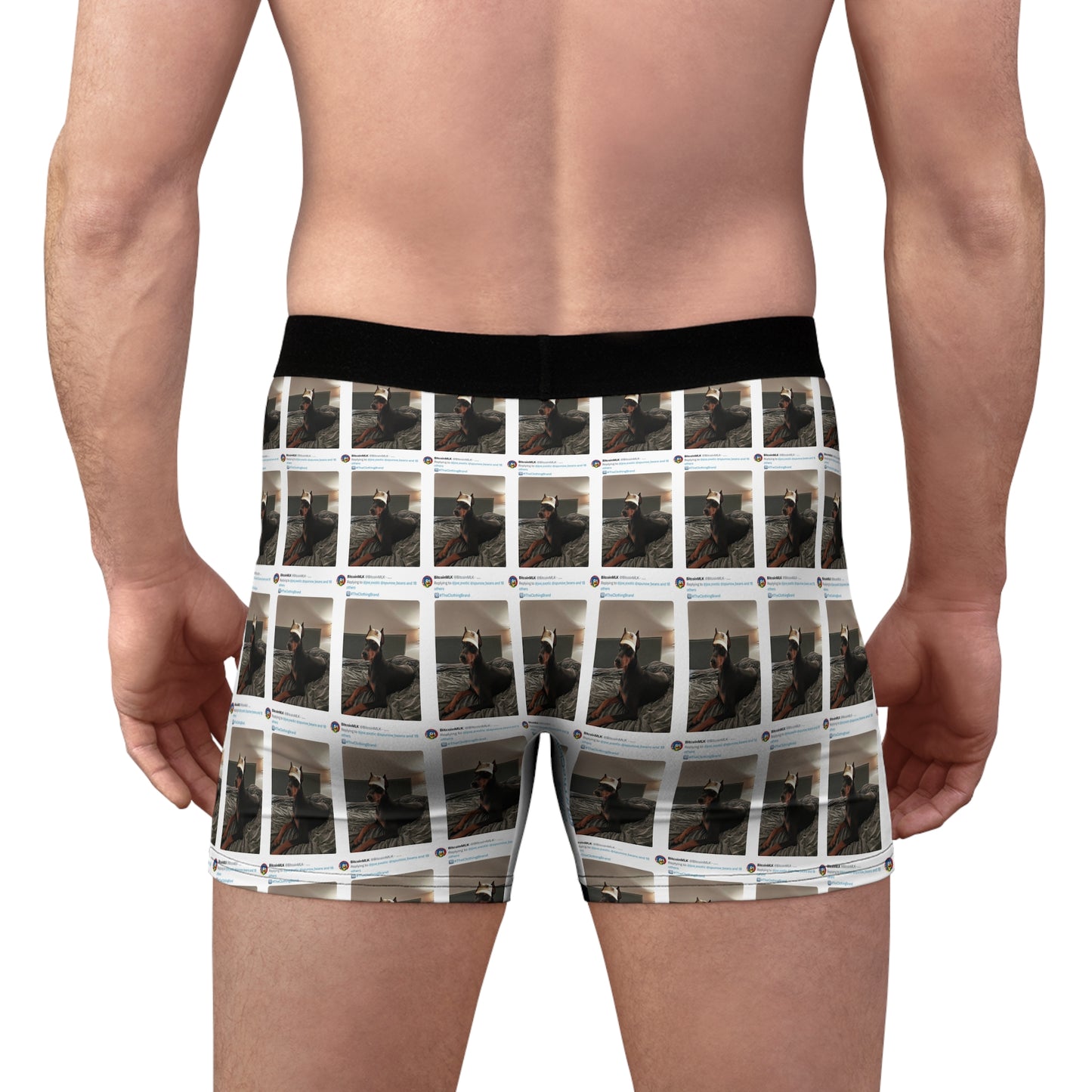 BitcoinMLK Designer #FreeJoeExotic Collector Item Boxers