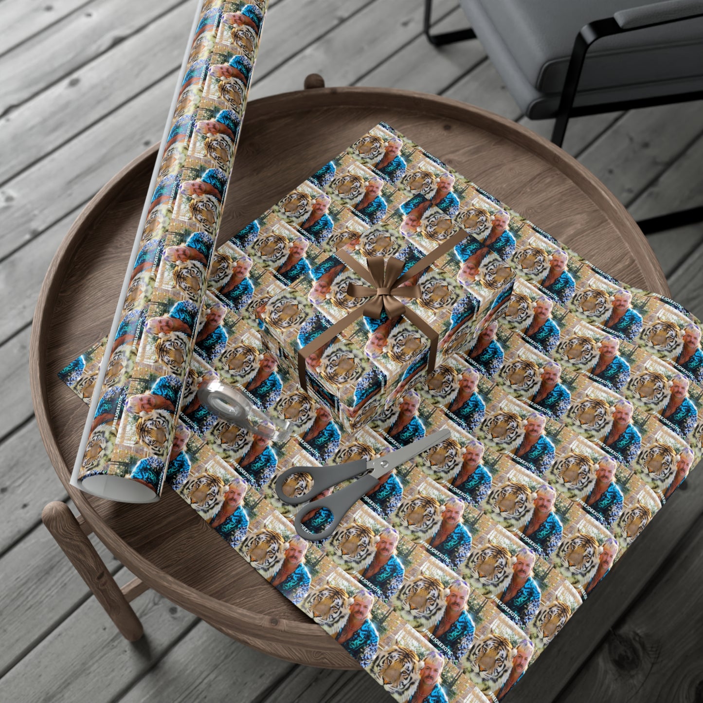 Wrapping Paper Joe Exotic Tiger King