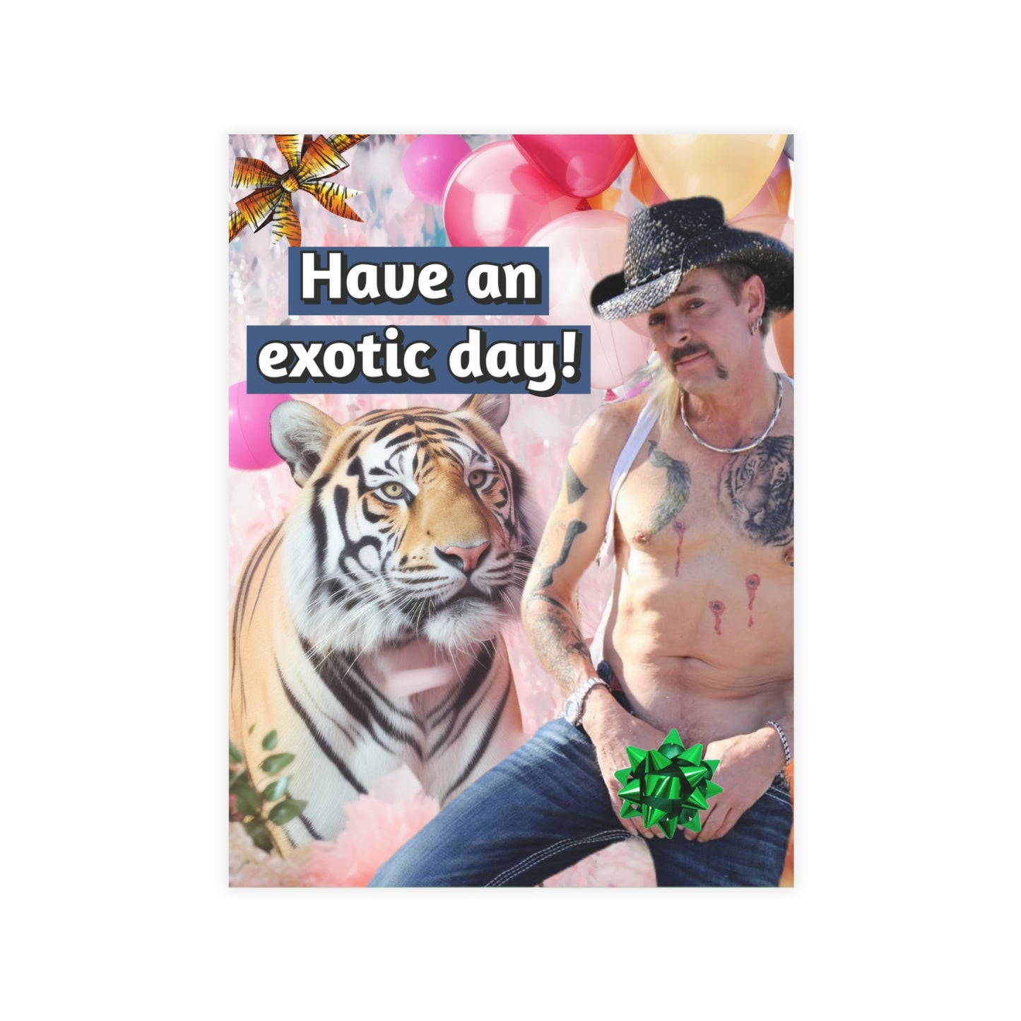 Joe Exotic Postcard Bundles (envelopes not included)