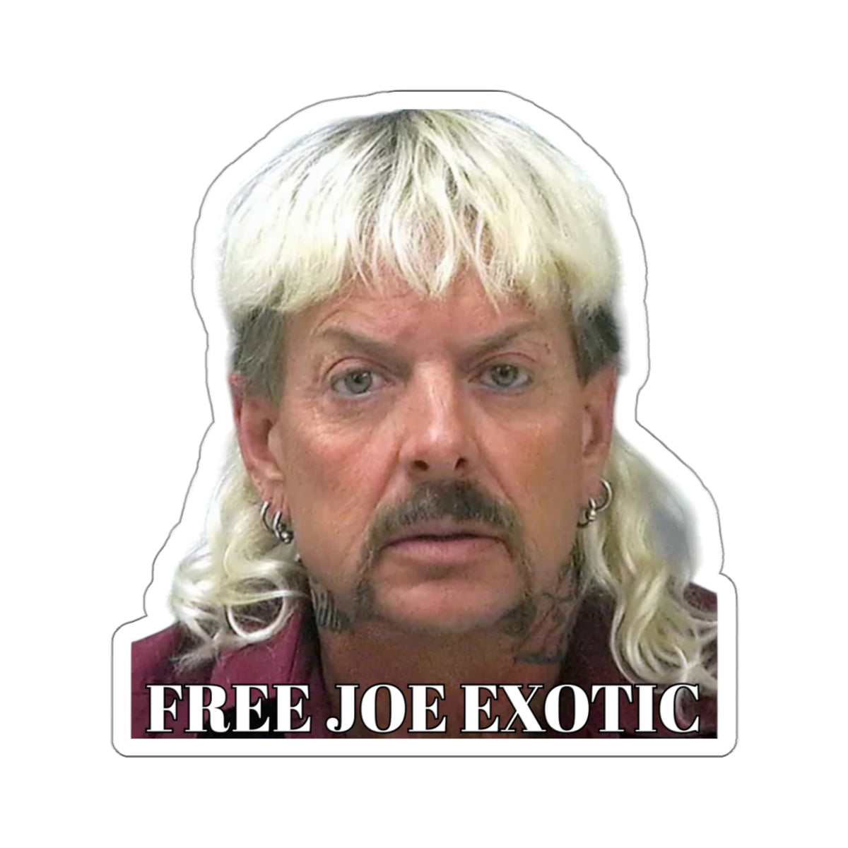 Free Joe Exotic Sticker