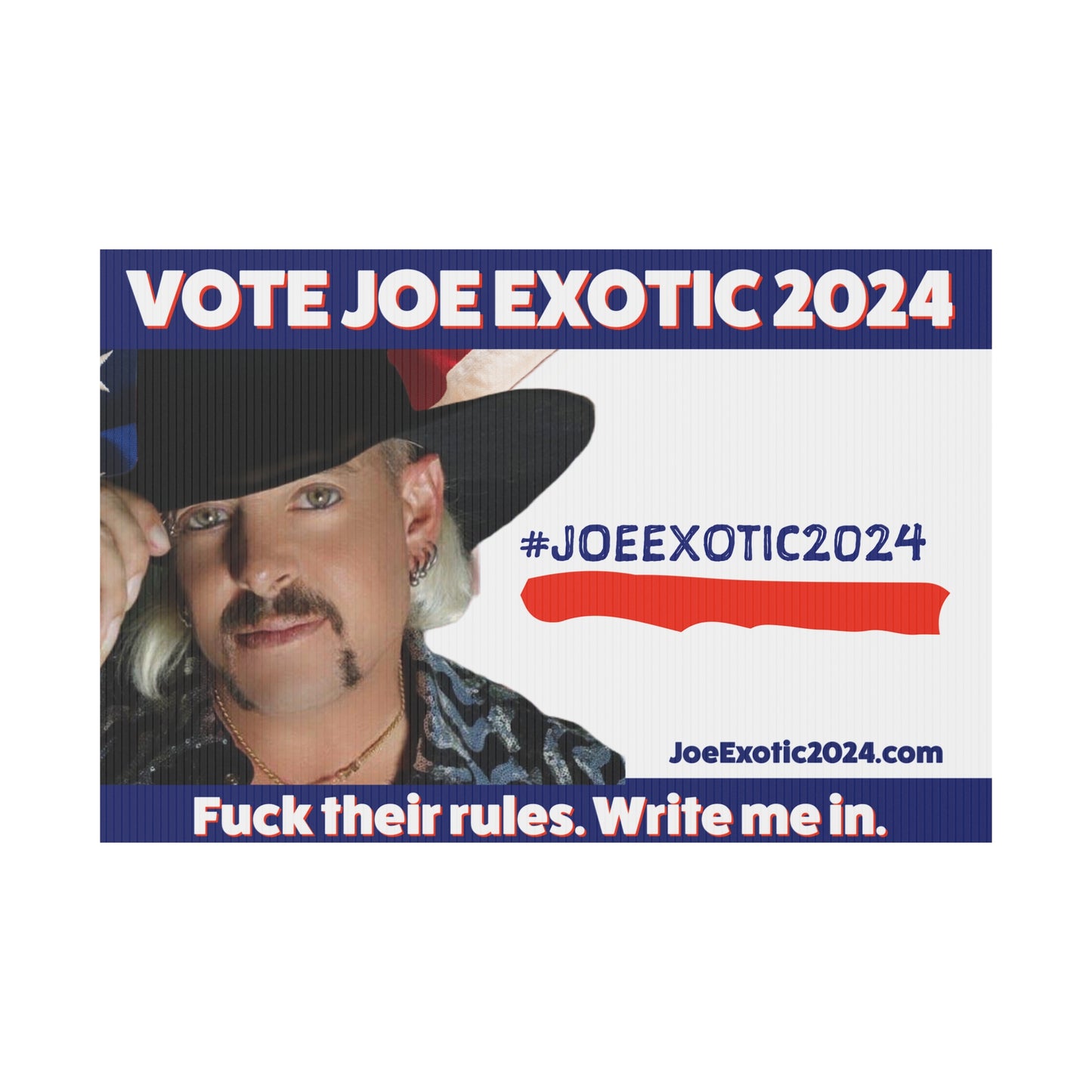 Joe Exotic President Campaign Merch