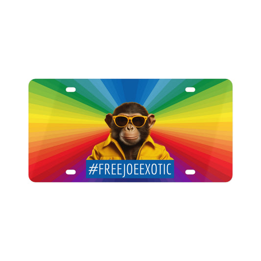 Free Joe Exotic License Plate
