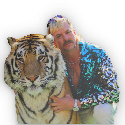 Joe Exotic and Sarge Tiger Custom Pillow