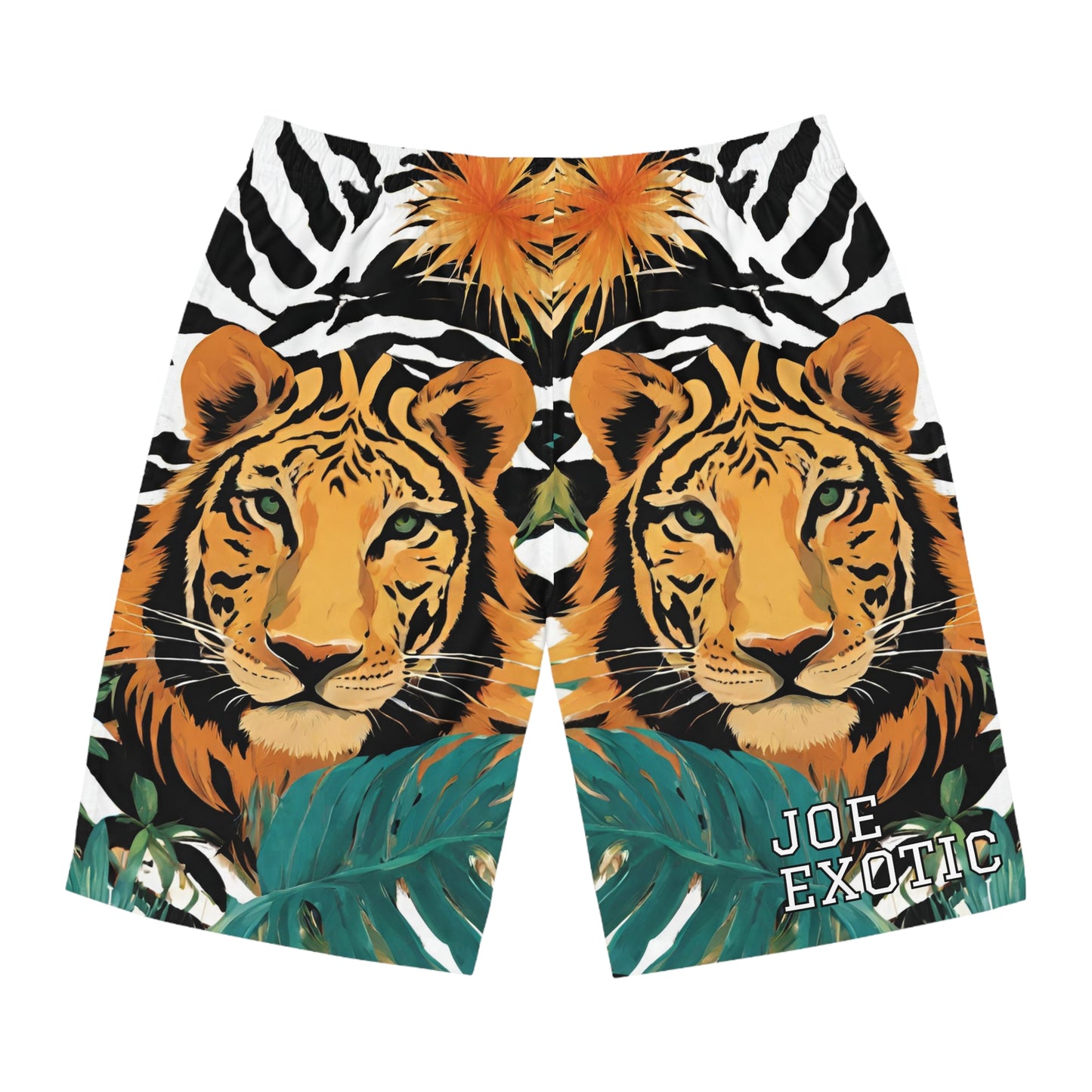 Board Shorts Joe Exotic Tiger Print