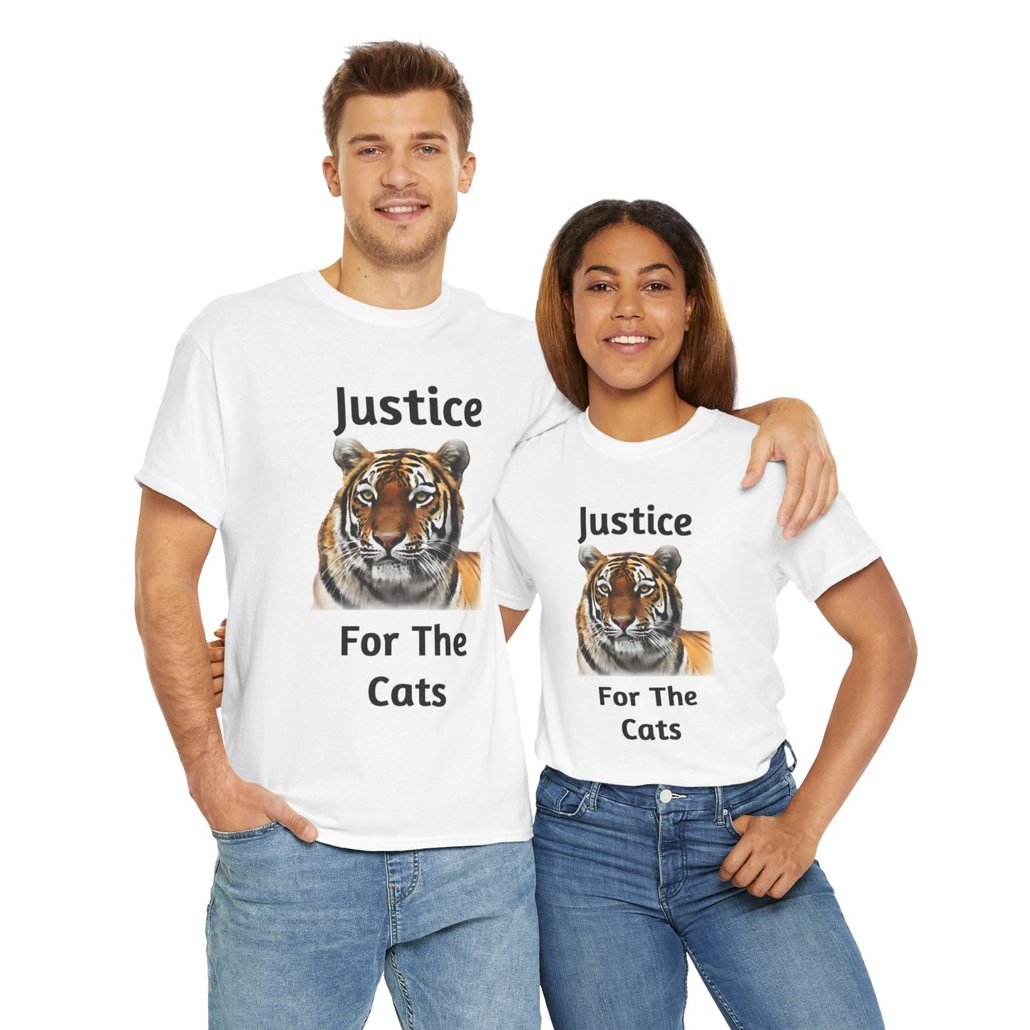 Justice For The Cats OG TIger King Tee by Joe Exotic