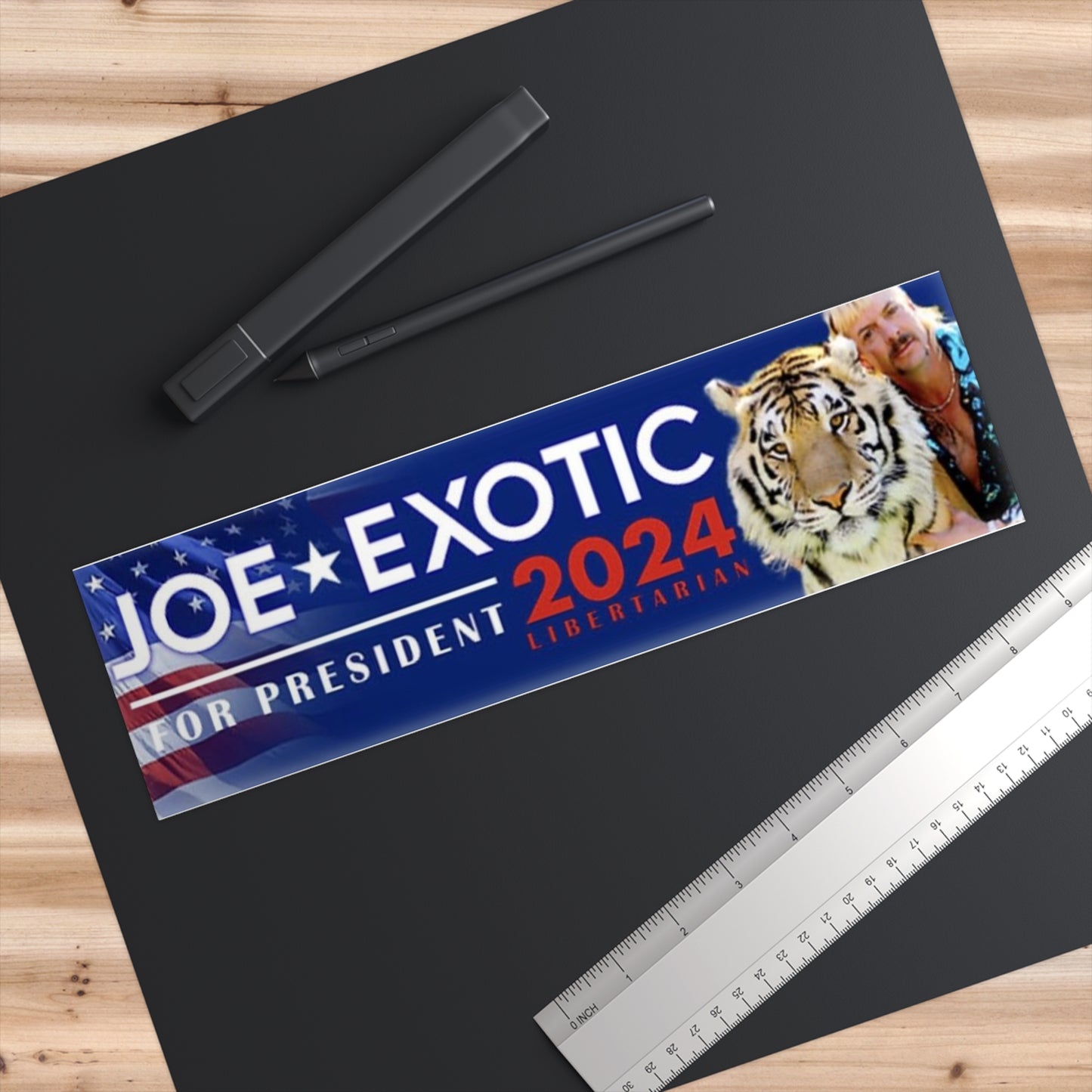 Joe Exotic For President 2024 Bumper Sticker