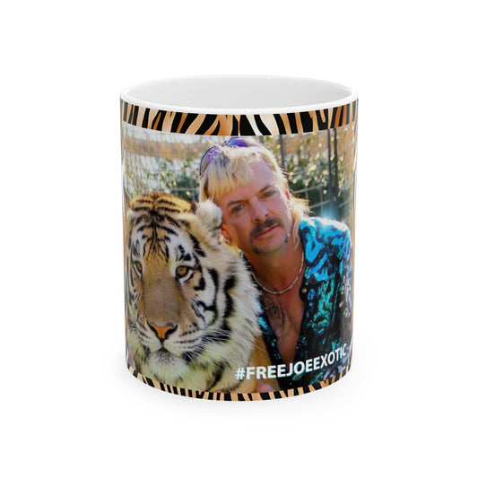 Free Joe Exotic Ceramic Coffee Mug