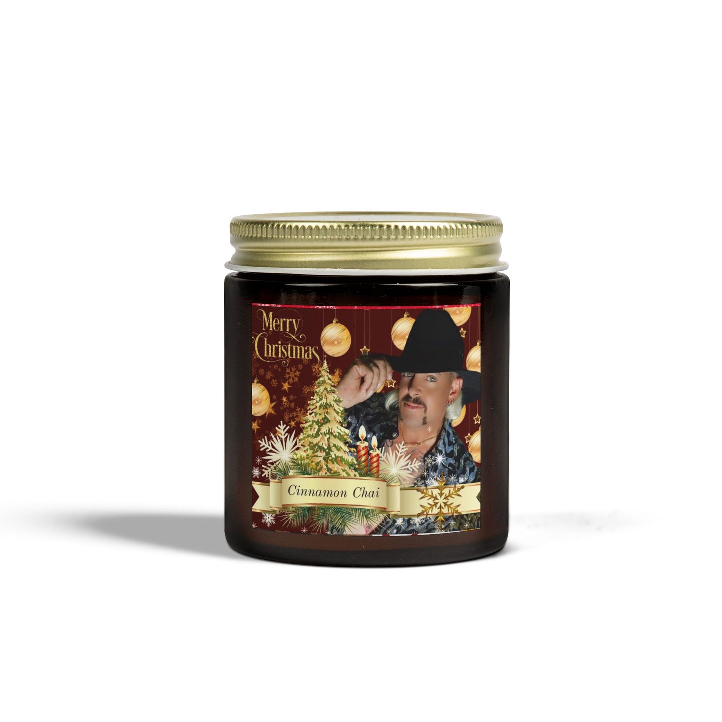 Joe Exotic Christmas- Cinnamon Chai candle