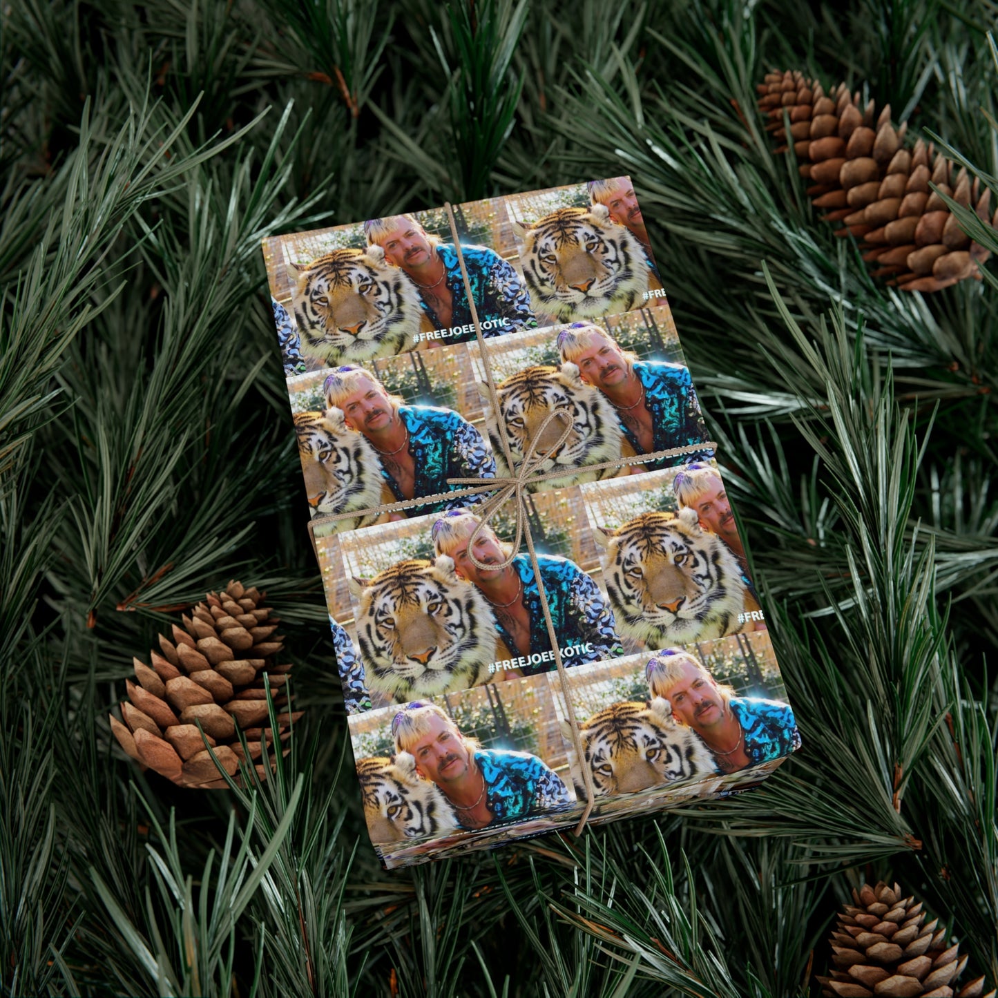 Wrapping Paper Joe Exotic Tiger King