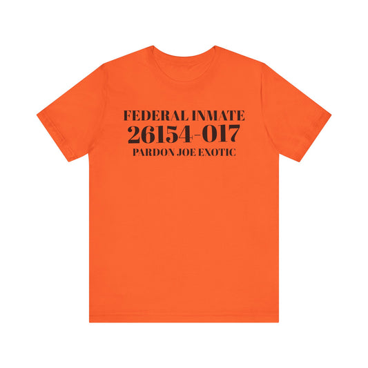 Joe Exotic Inmate Number Shirt