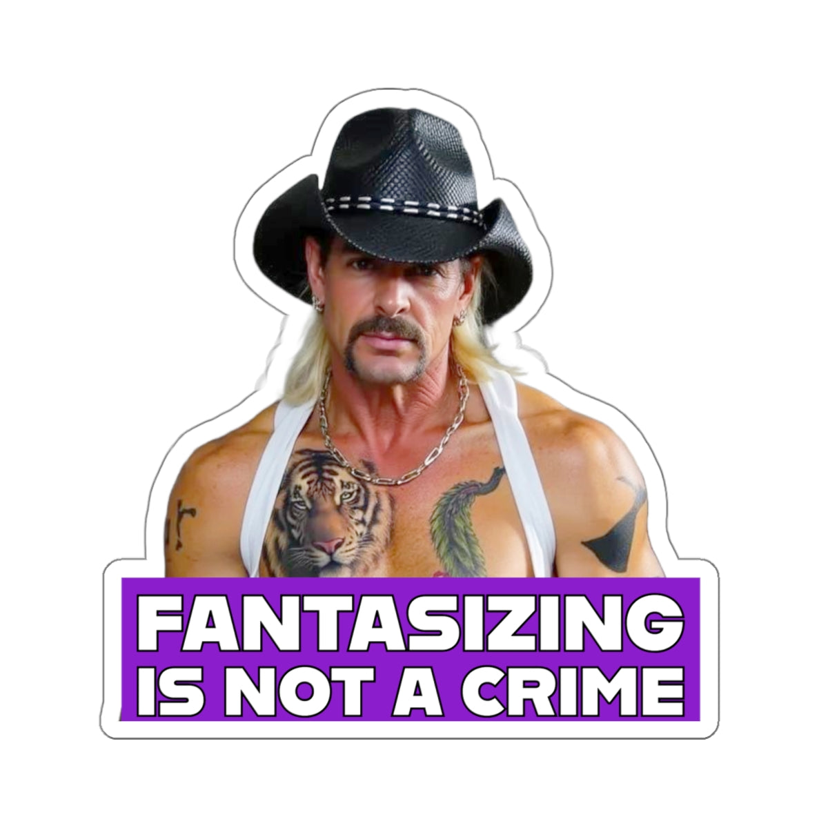 Joe Exotic Sticker- Fantasy