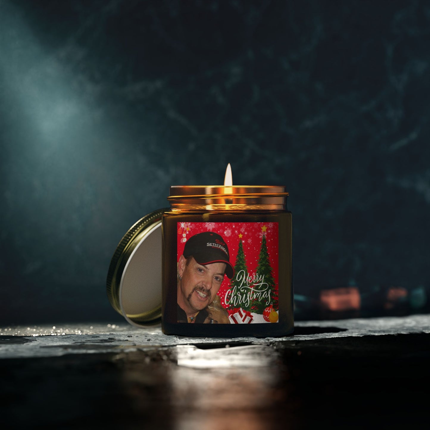 Holiday Candles by Joe Exotic