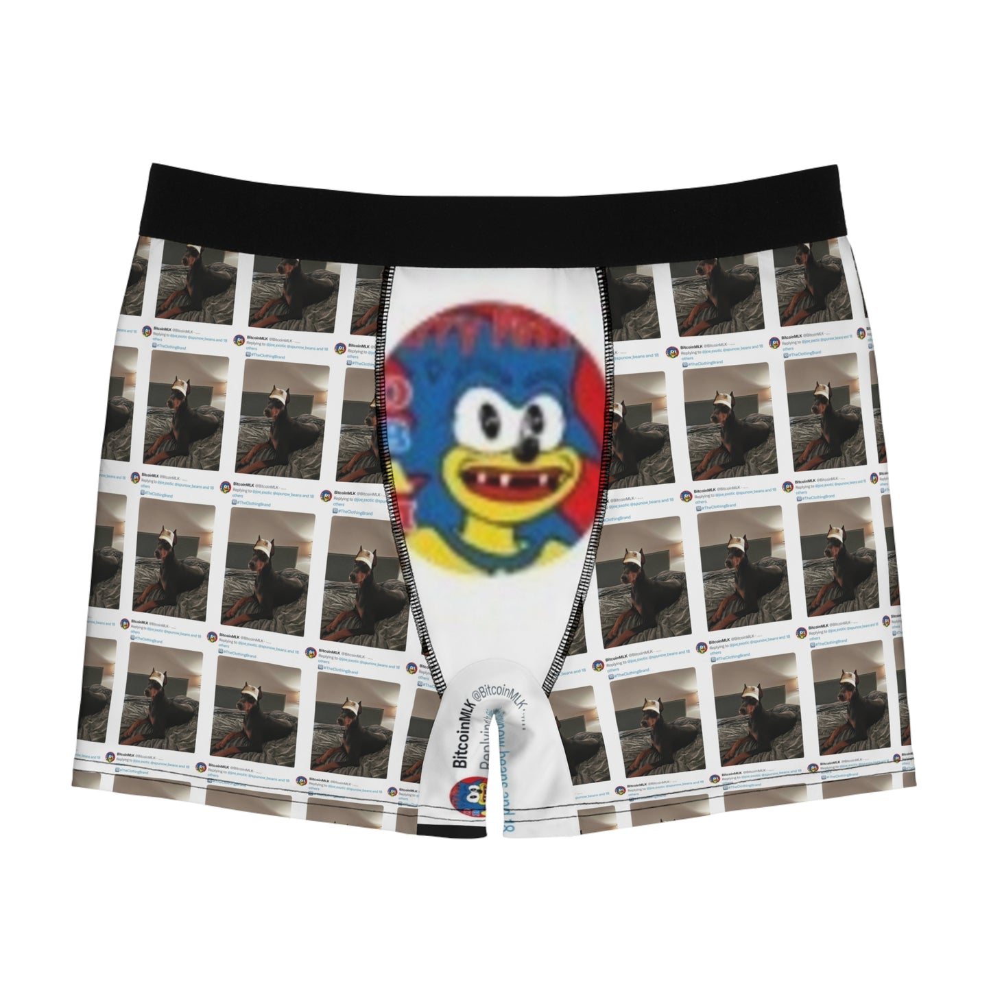 BitcoinMLK Designer #FreeJoeExotic Collector Item Boxers