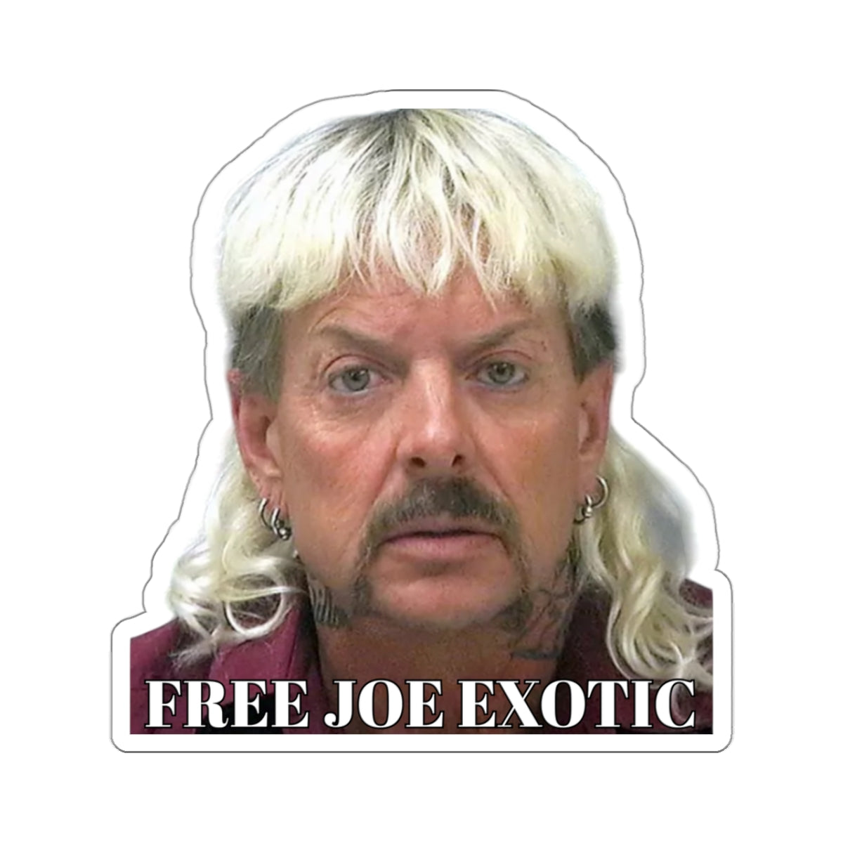 Free Joe Exotic Sticker