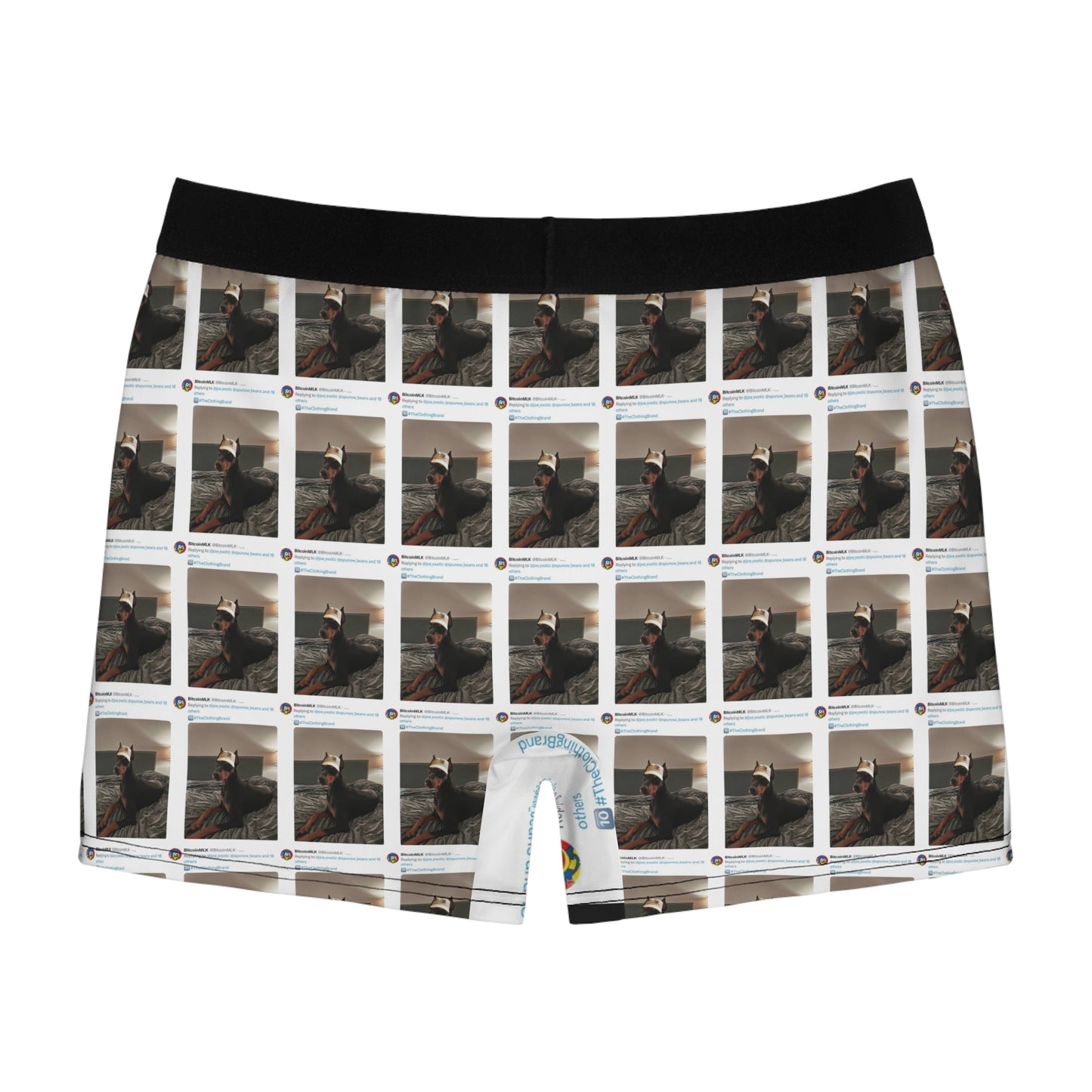 BitcoinMLK Designer #FreeJoeExotic Collector Item Boxers