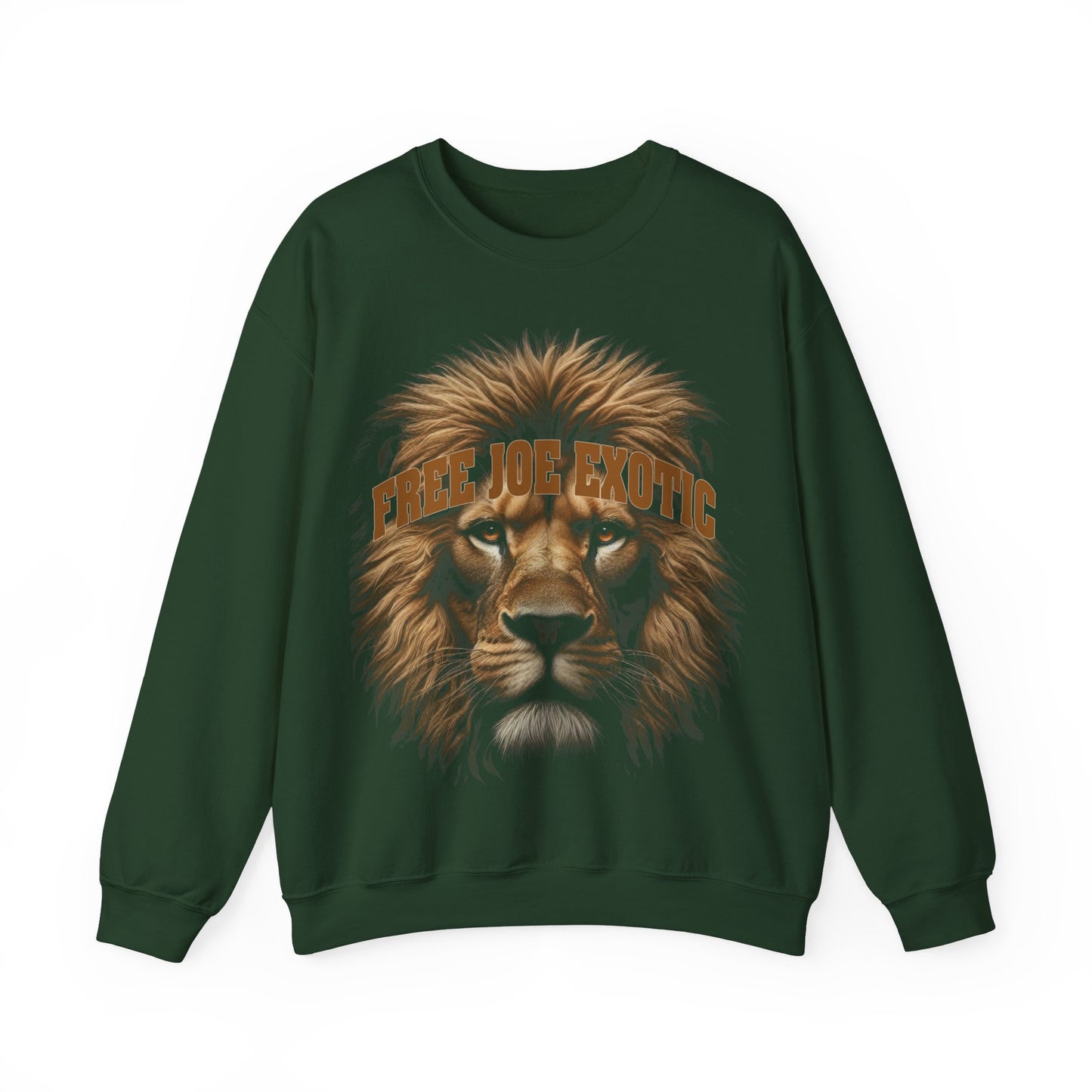 Joe Exotic Majestic Roar Lion Sweatshirt