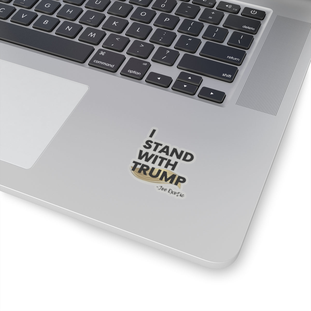 "I Stand with Trump - Joe Exotic" Sticker