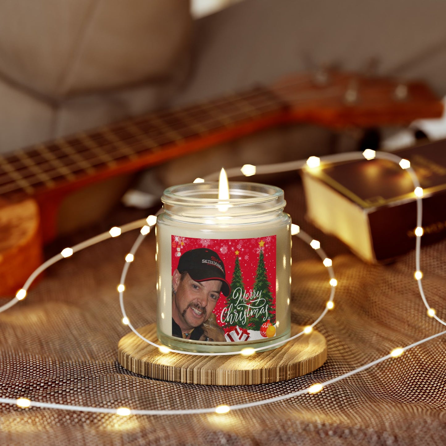 Holiday Candles by Joe Exotic