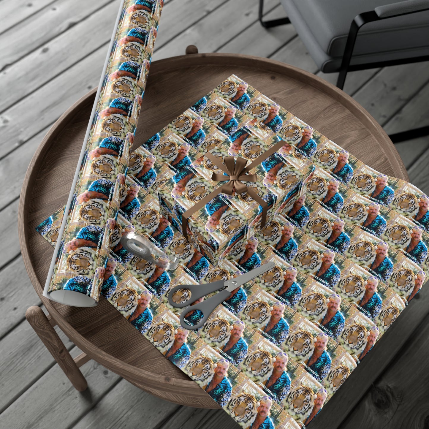 Wrapping Paper Joe Exotic Tiger King