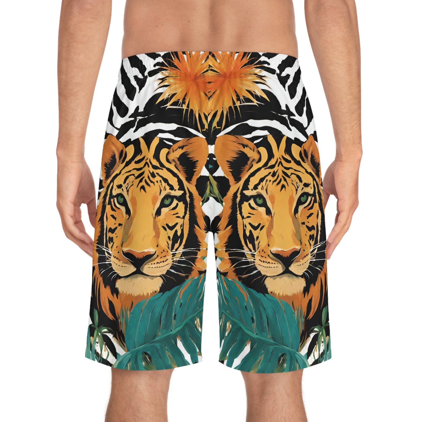 Board Shorts Joe Exotic Tiger Print