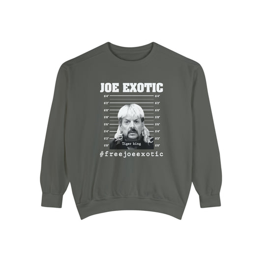 Free Joe Exotic Unisex Garment-Dyed Sweatshirt