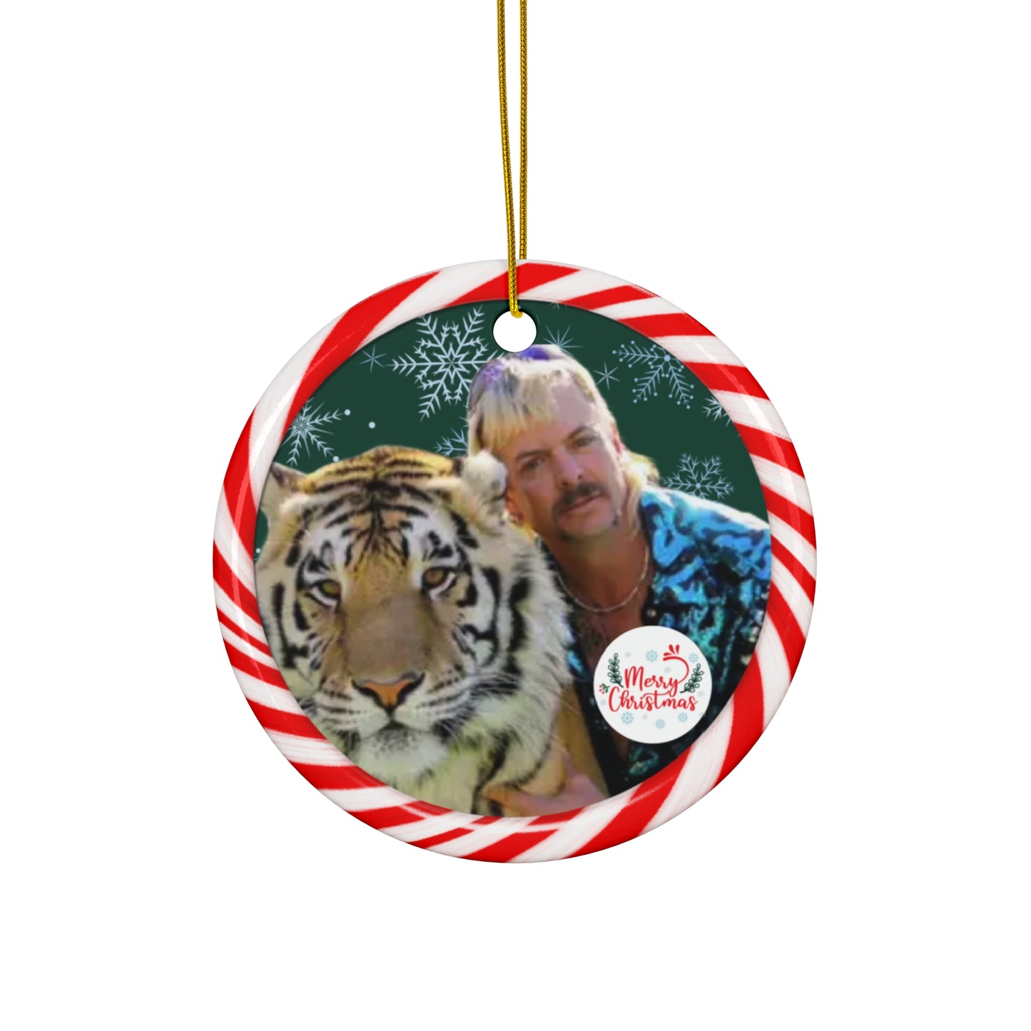 Tiger King Ornament by Joe Exotic