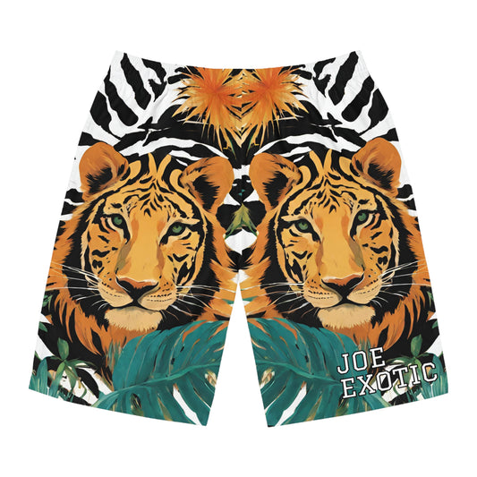 Joe Exotic Tiger Print Board Shorts