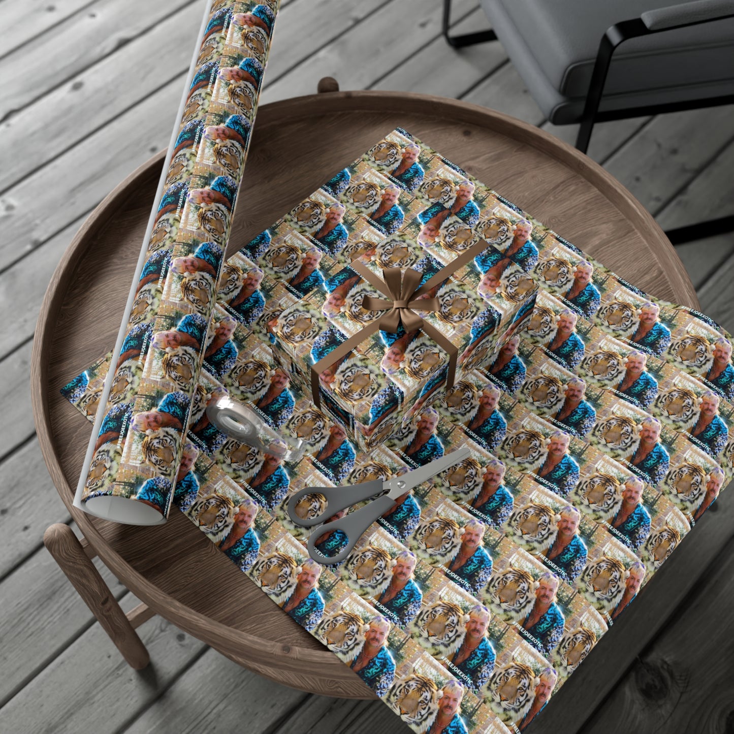 Wrapping Paper Joe Exotic Tiger King