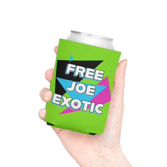 Free Joe Exotic Can Cooler