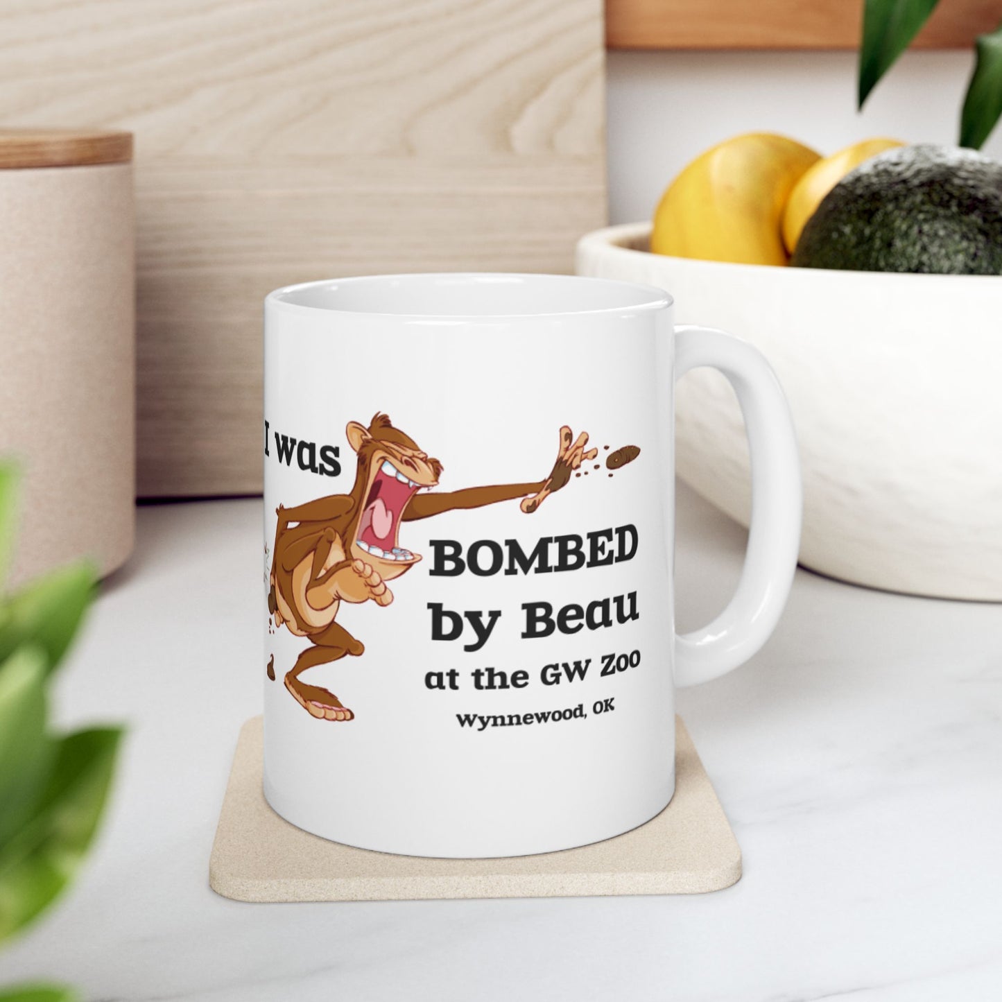 GW Zoo- I Was Bombed by Beau Original Joe Exotic Ceramic Mug, (11oz, 15oz)