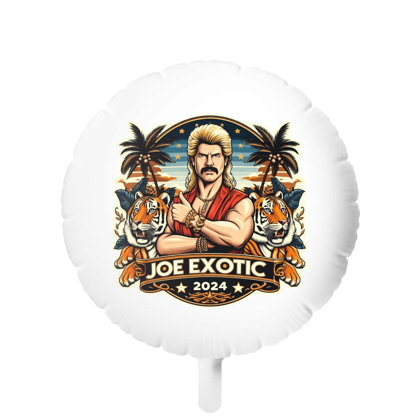 Joe Exotic Mylar Helium Balloon