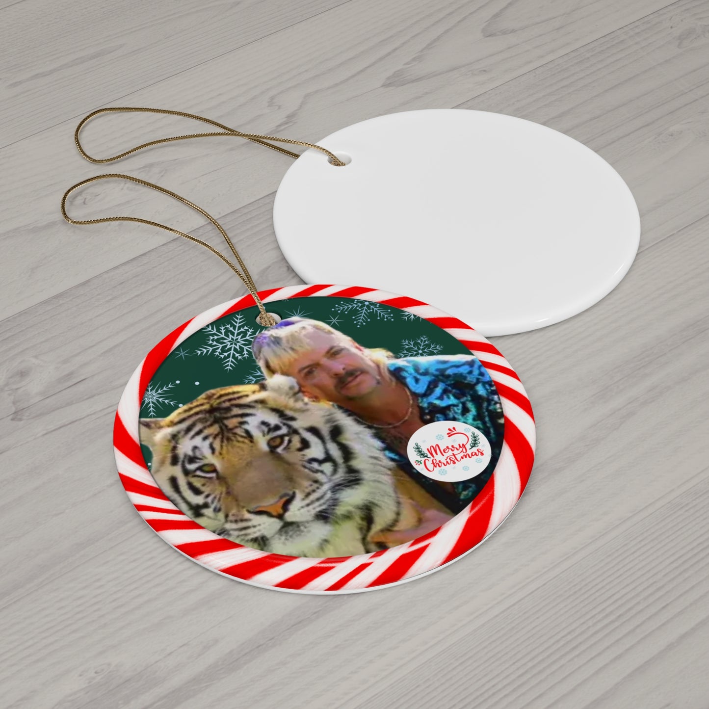 Tiger King Ornament by Joe Exotic