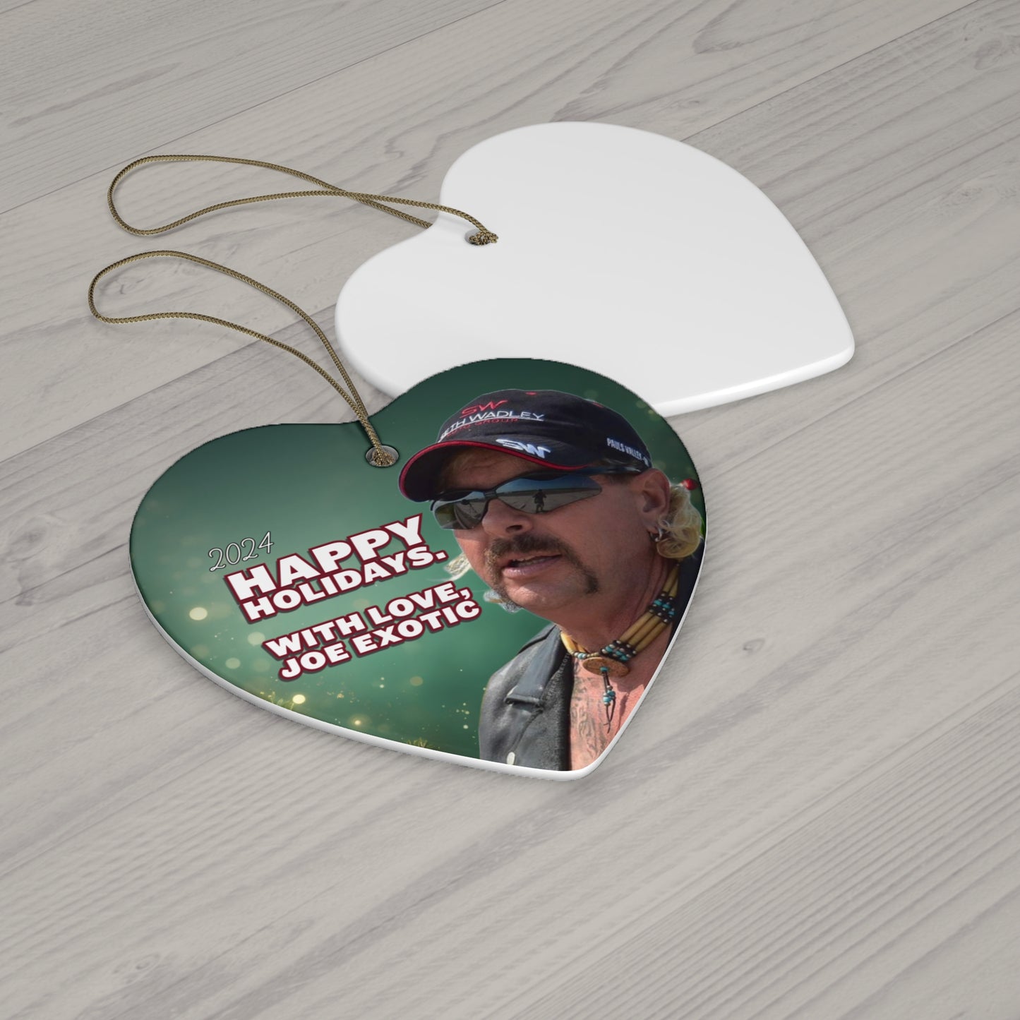 Joe Exotic Christmas Ornament