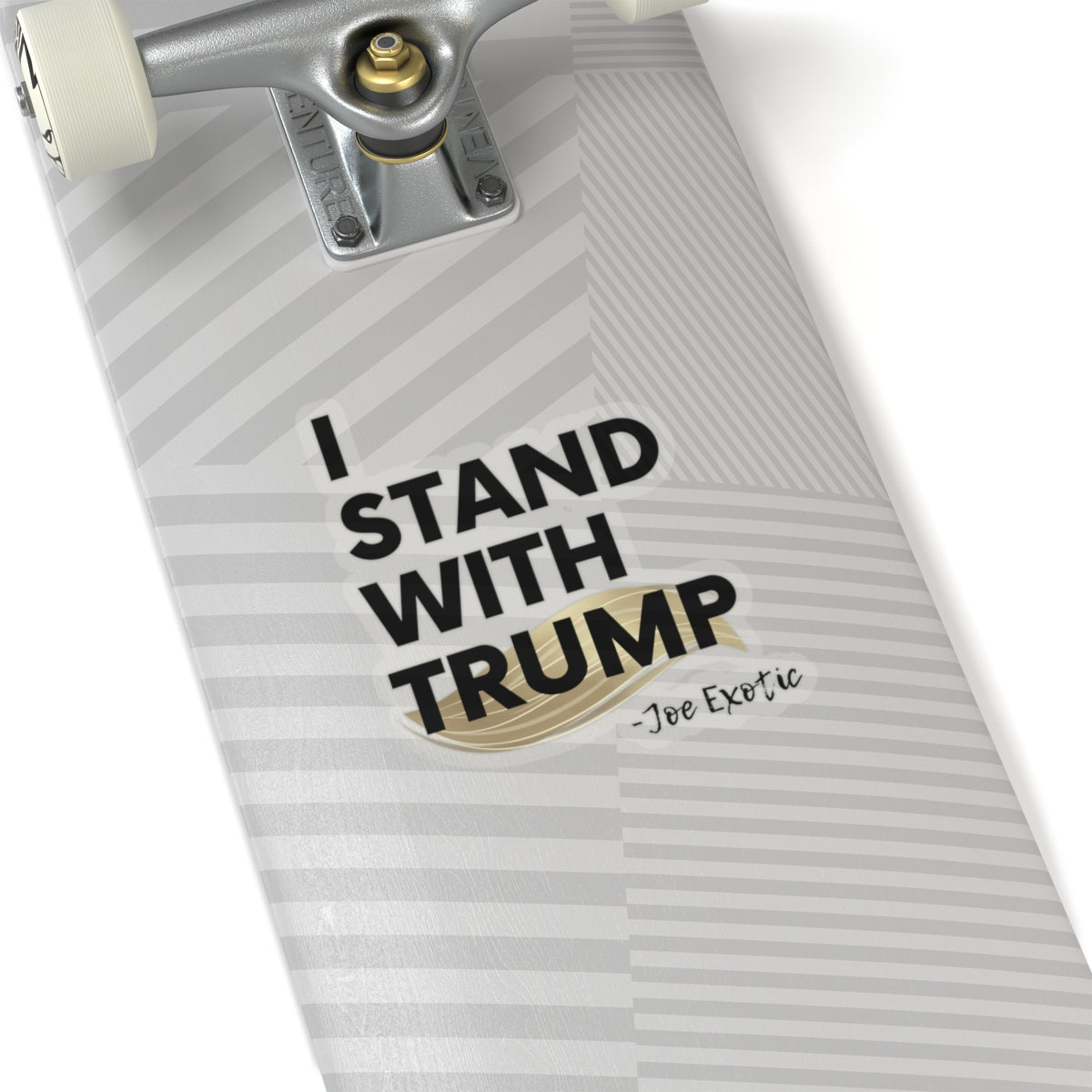 "I Stand with Trump - Joe Exotic" Sticker