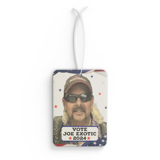 Air Freshener- Vote Joe Exotic