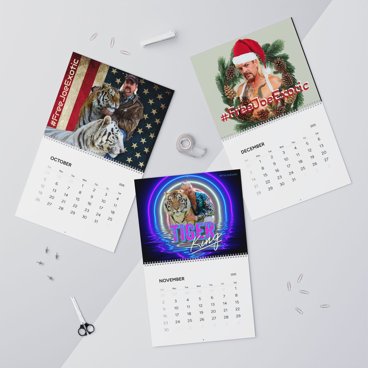 tiger king calendar