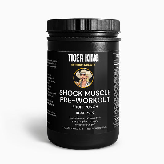 Shock  Muscle Pre-Workout Powder (Fruit Punch)
